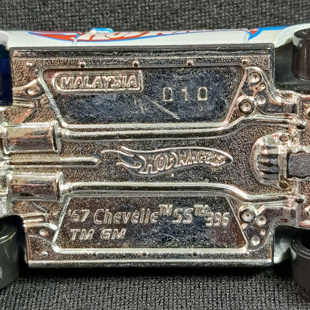 Hot Wheels‎ 67 White Chevelle SS 396 Racing Toy Car
